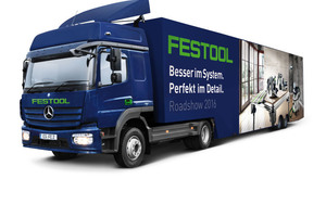  Die Show-Trucks von Festool und Creaton sind auf Tour durch Deutschland 