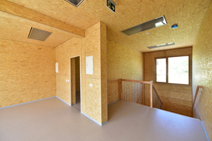  Das Haus besteht aus insgesamt 18 Modulen, die sich auf zwei Etagen aufteilen. So ergibt sich eine Gesamtfläche von etwa 500 m2 Foto: G. Carlucci 